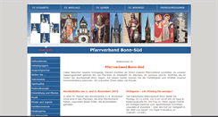 Desktop Screenshot of pfarrverband-bonn-sued.de